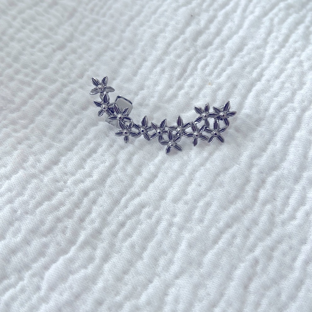 Silver Ear Cuff